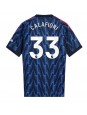 Billige Arsenal Riccardo Calafiori #33 Bortedrakt 2025-26 Kortermet